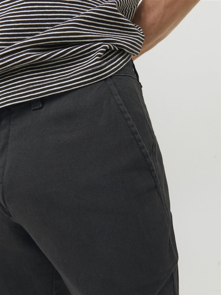 JACK & JONES Black Chino Trousers 2 Pack - Image 7 of 7