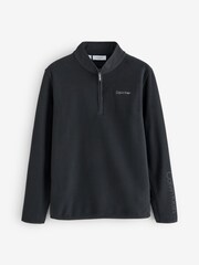 Calvin Klein Golf Thompson Half Zip Black Fleece - Image 1 of 1