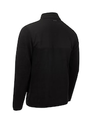 Calvin Klein Golf Thompson Meio Zíper Fleece Preto - Imagem 7 de 7