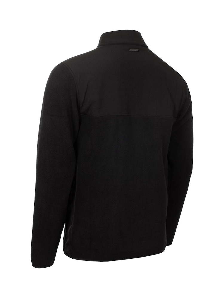 Calvin Klein Golf Thompson Meio Zíper Fleece Preto - Imagem 7 de 7