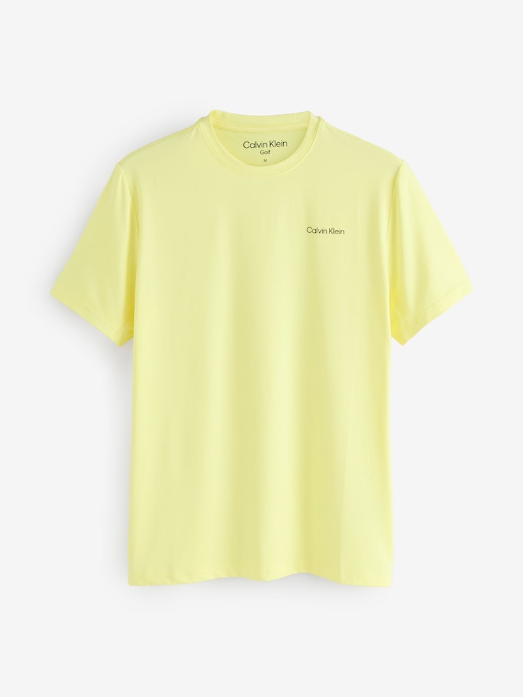 أصفر - تي شيرت Newport من Calvin Klein Golf - صورة 1 من 1