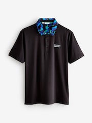 Negro - Calvin Klein Golf Seabury Polo Shirt - Imagen 1 de 1