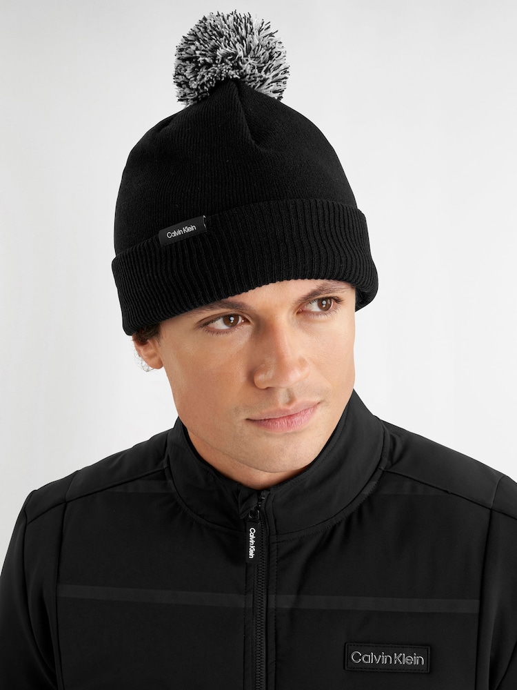 Calvin Klein Golf Linden Bobble Beanie - Image 1 of 6