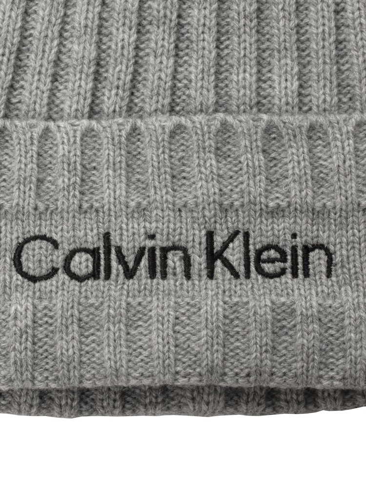 Calvin Klein Golf Boyland Knitted Beanie - Image 6 of 6 Calvin Klein Golf Boyland Knitted Beanie - Image 6 of 6