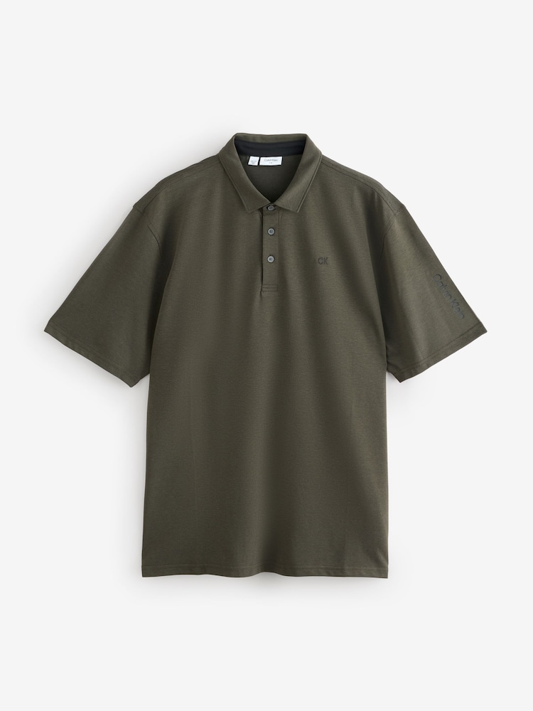 Calvin Klein Golf Uni Black Polo Shirt - Image 1 of 1