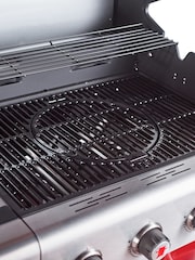 Outback Red Jupiter 4 B Hybrid BBQ with Side Burner - Image 3 of 9