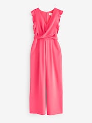 Phase Eight Pink Ayla Ruffle Jumpsuit - Image 7 of 7