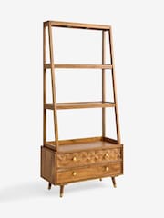 Dark Natural Lloyd Mango Wood Shelf - Image 2 of 4