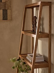 Dark Natural Lloyd Mango Wood Shelf - Image 8 of 12