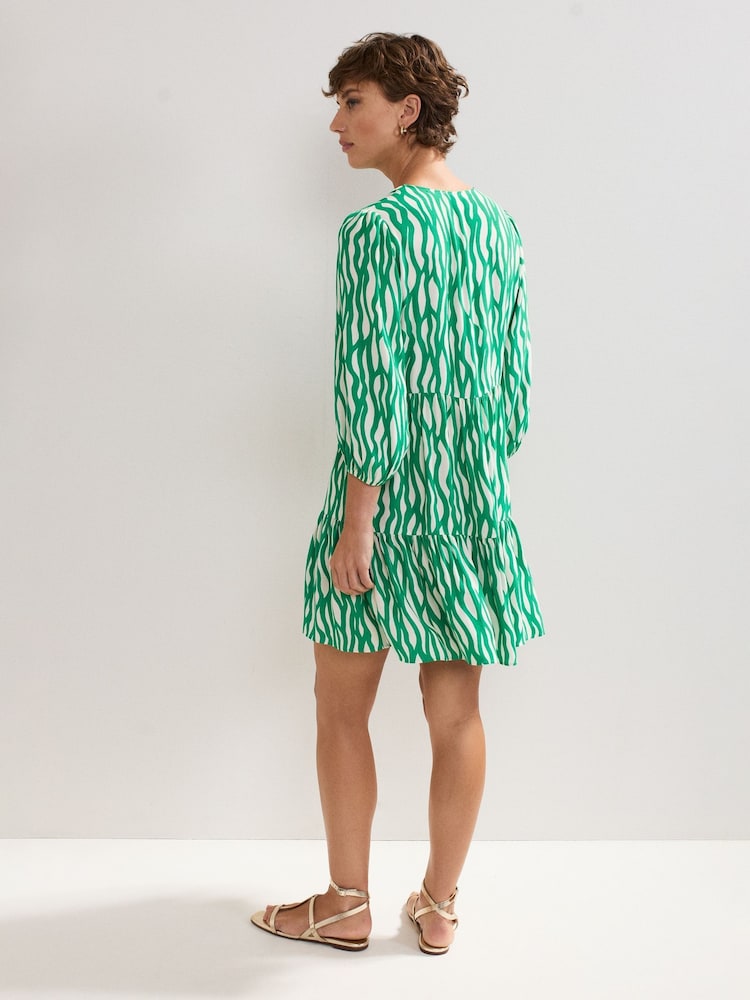 Phase Eight Green Penele Mini Dress - Image 2 of 6
