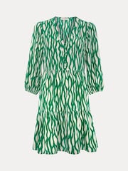 Phase Eight Green Penele Mini Dress - Image 6 of 6
