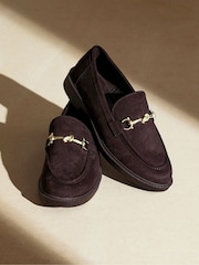 Καφετί - Linzi Elite Κλασικό Μοκασίνι με Διακοσμητικά - Εικόνα 6 από 6