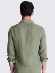 Tailored Fit 100% Linen Shirt - Image 3 of 5