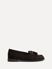 Linzi Brown Rosemary Classic Slip-On Loafers With Tassel Detail - Image 3 of 6