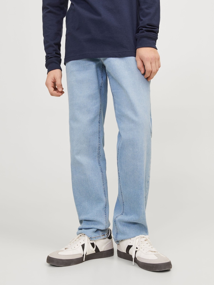 JACK & JONES Junior Clark Straight Regular Fit Jeans - Image 1 of 6 JACK & JONES Junior Clark Straight Regular Fit Jeans - Image 1 of 6
