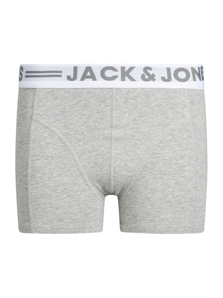 JACK & JONES JUNIOR Boxers 3 Pack - Image 2 of 6 JACK & JONES JUNIOR Boxers 3 Pack - Image 2 of 6