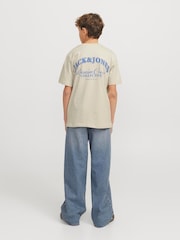 JACK & JONES Junior Short Sleeve Back Print 100% Cotton T-Shirt - Image 3 of 5