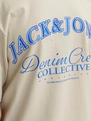 JACK & JONES Junior Short Sleeve Back Print 100% Cotton T-Shirt - Image 5 of 5
