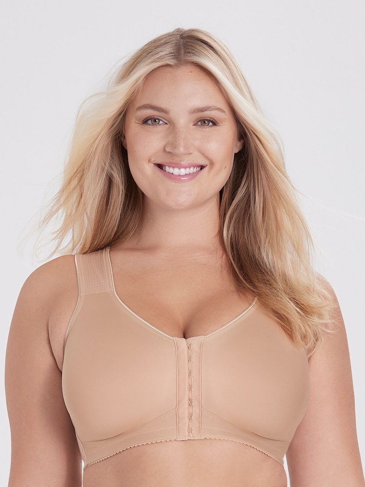 Miss Mary of Sweden Nude Nova Non-Wired Bra with Front Clousure - Image 1 of 4