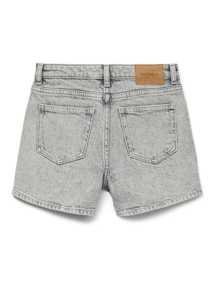 VERO MODA Grey Denim Shorts - Image 5 of 5