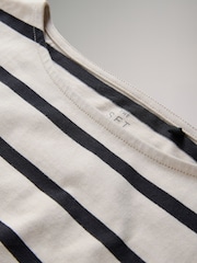 The Set Multi 2 Pack Heavyweight Boat Neck Boxy T-Shirts - Image 4 of 5