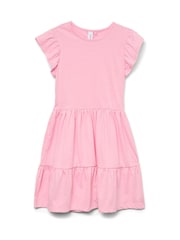 VERO MODA Short Sleeved Tiered Jersey Dress - Imagen 4 de 5