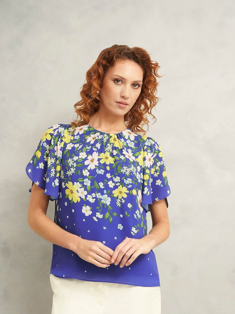 Hobbs Blue Verena Top - Image 1 of 4