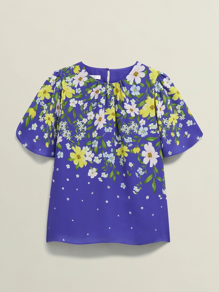 Hobbs Blue Verena Top - Image 4 of 4