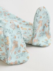 Yellow 3 Pack Baby Sleepsuits - Image 11 of 13