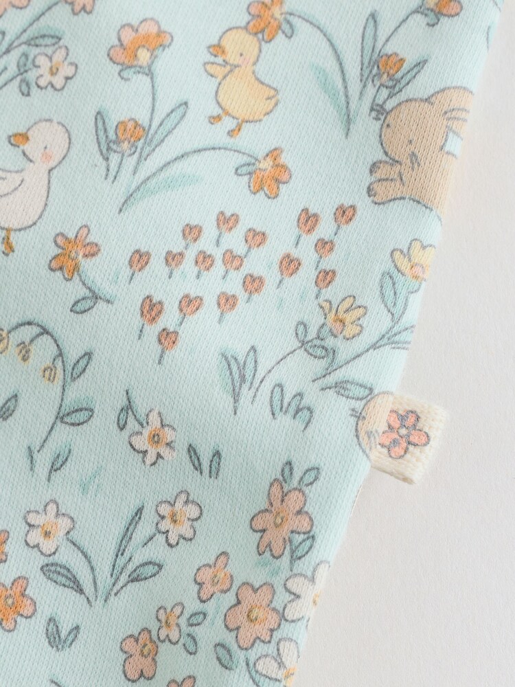 Yellow 3 Pack Baby Sleepsuits - Image 13 of 13