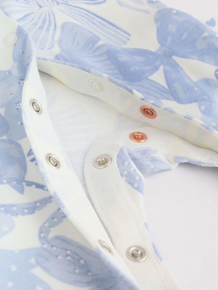 Blue Baby Sleepsuits 3 Pack (0mths-2yrs) - Image 13 of 13