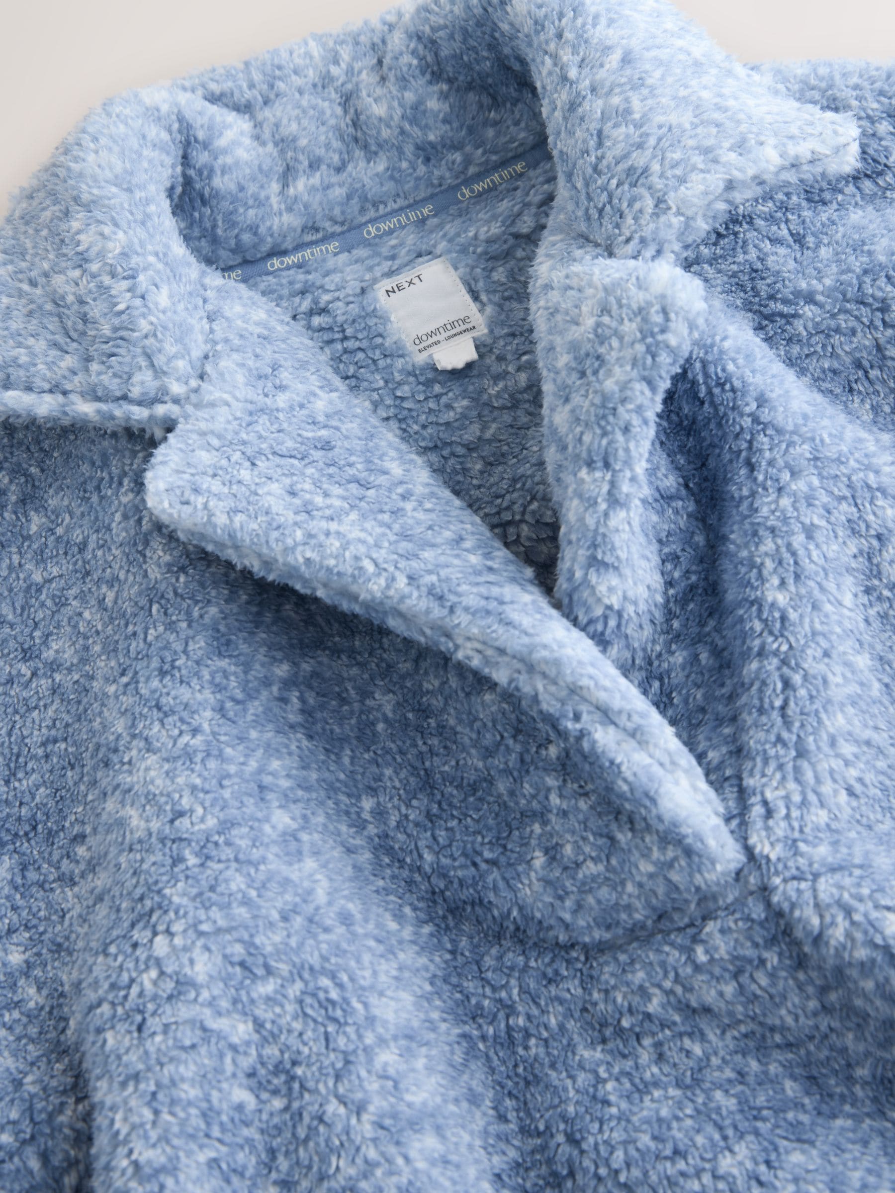 Buy Blue Rugby Borg Jumper from the Next UK online shop