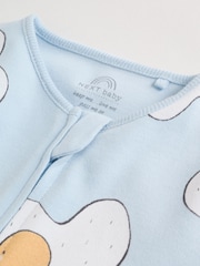 Minerals 4 Pack Two Way Zip Baby Sleepsuits (0mths-2yrs) - Image 10 of 14