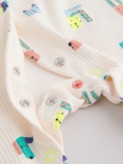 Blue Dog Two Way Zip Baby Sleepsuits 3 Pack (0mths-2yrs) - Image 10 of 11