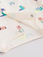 Blue Dog Two Way Zip Baby Sleepsuits 3 Pack (0mths-2yrs) - Image 8 of 11