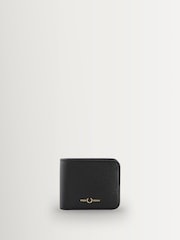 Fred Perry Scotchgrain Leather Black Wallet - Image 2 of 8
