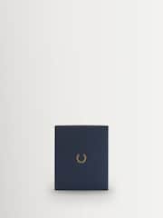 Fred Perry Scotchgrain Leather Black Wallet - Image 8 of 8