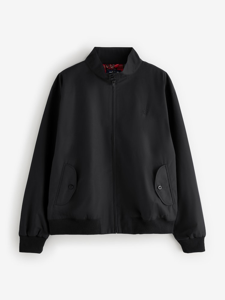 Black Made In England Harrington Jacket - Image 7 of 7
