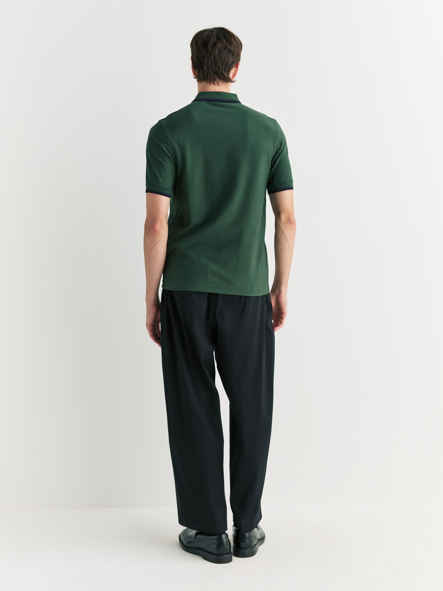 Satın al Yeşil - Fred Perry Krep Pike Polo Tişörtü Next Turkey