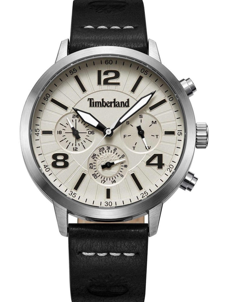 Timberland Louden Leather Strap 3ATM Black Watch - Image 1 of 4