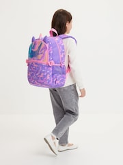 Smiggle Purple Eclipse Classic Attach Backpack - Image 2 of 5