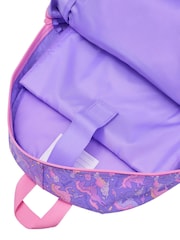 Smiggle Purple Eclipse Classic Attach Backpack - Image 5 of 5