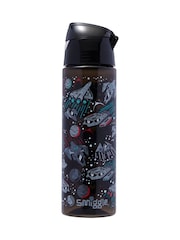 Smiggle Black Eclipse Plastic Flip Lid Drink Bottle 750ml - Image 2 of 2