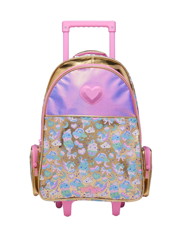 Smiggle Radiant Trolley Backpack With Light Up Wheels - Imagen 1 de 3