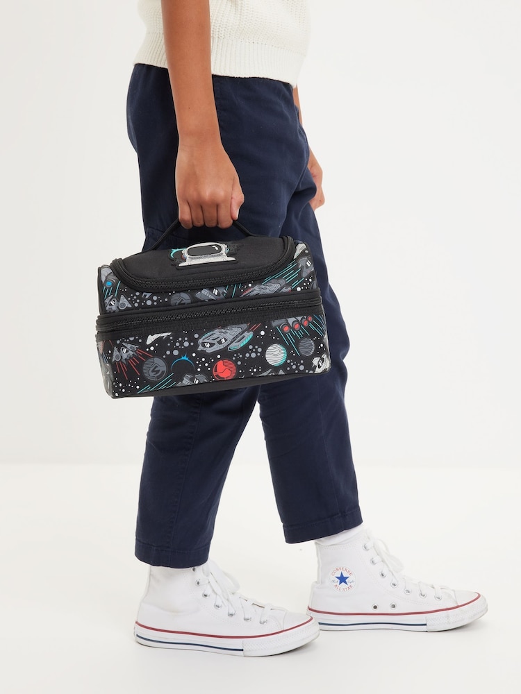 Smiggle Black Eclipse Double Decker Lunchbox - Image 4 of 4