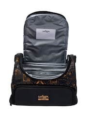 Smiggle Black Large Livewire Double Lunchbox With Strap - Image 2 of 2