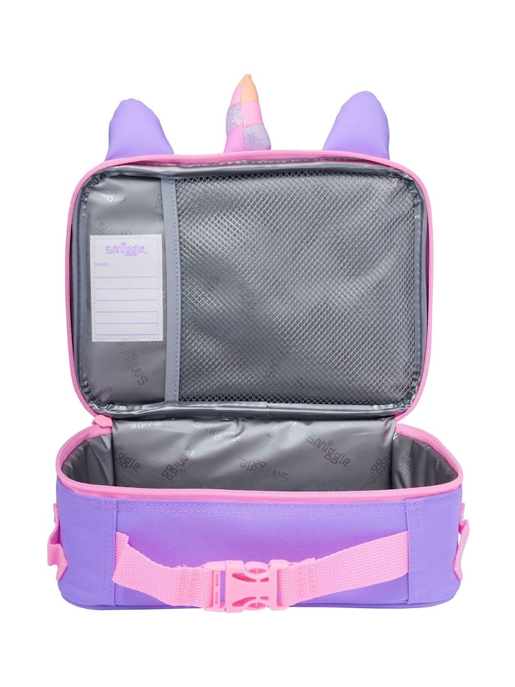 Smiggle Purple Eclipse Oblong Attach Lunchbox - Image 2 of 5