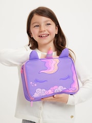 Smiggle Purple Eclipse Oblong Attach Lunchbox - Image 5 of 5