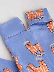 Multi Cotton Two Way Zip Baby Sleepsuits 5 Pack (0-2yrs) - Image 14 of 15