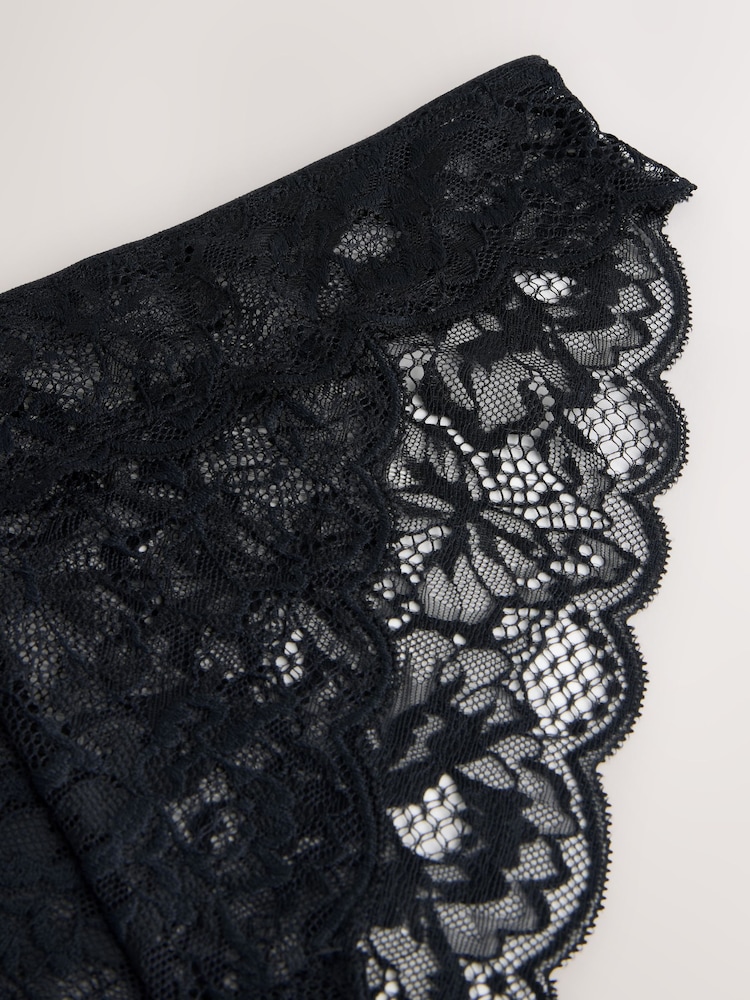 Black Lace Knickers - Image 4 of 4